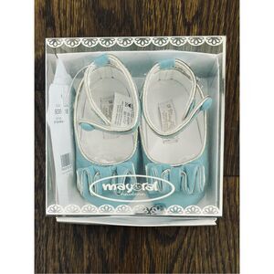 NEW Mayoral Baby 6-9 Mos (18) Ruffled Mary Jane Shoes